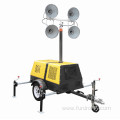 Trailer mobile generator lighting tower outdoor mobile generator light tower FZMDTC-1000B